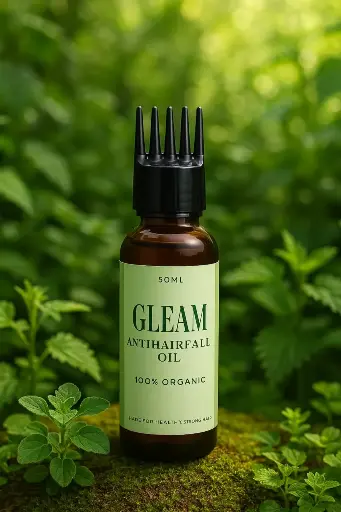 gleam hair oil
